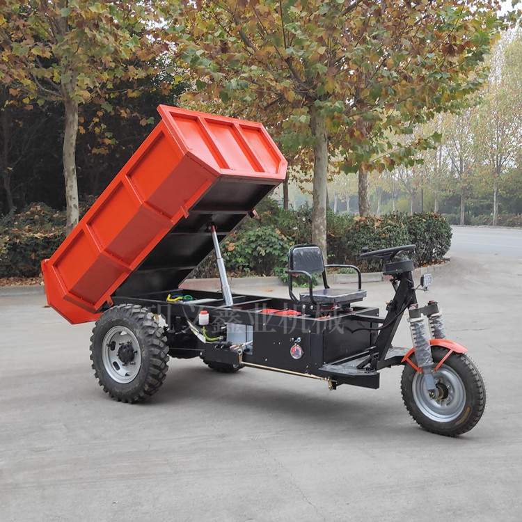 礦用三輪電動翻斗車出口裝箱中 礦用三輪電動翻斗車出口裝箱中